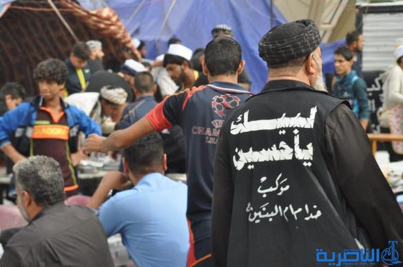 بالصور:الناصرية تستقبل وفود زائري أربعينية الإمام الحسين عليه السلام