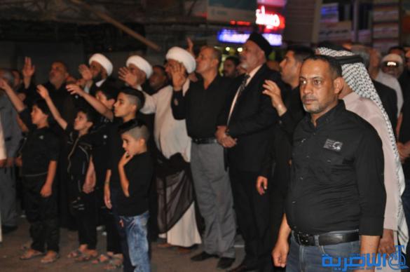 بالصور:الناصرية تحيي ذكرى ليلة العاشر من محرم الحرام 