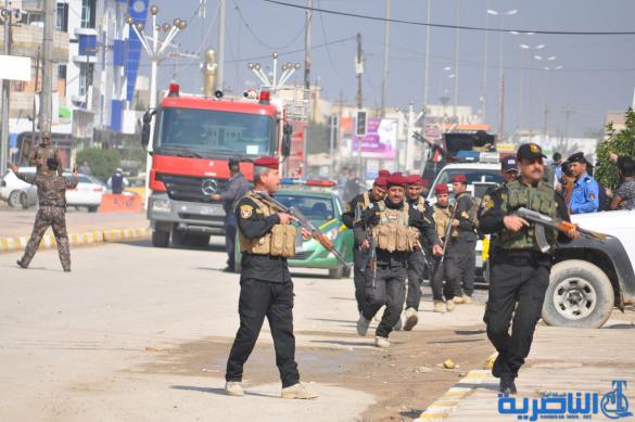 شرطة ذي قار تنفذ تدريبا ميدانيا هو الاكبر من نوعه للتعامل مع مسرح الجريمة – تقرير مصور –