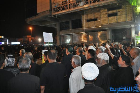 بالصور:الناصرية تحيي ذكرى ليلة العاشر من محرم الحرام 