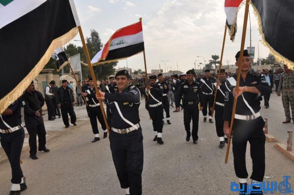 تشييع رسمي وشعبي كبير لاحد شهداء الناصرية في الحرب ضد داعش في الانبار – تقرير مصور –
