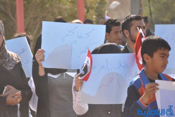 لاعبو الطاولة في ذي قار يتظاهرون احتجاجا على انتخابات الاتحاد غير الشرعية  - تقرير مصور –