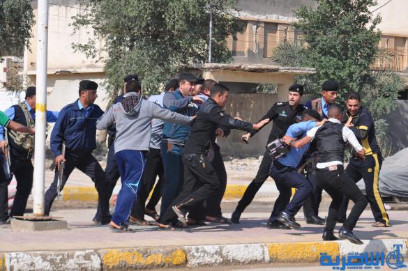 شرطة ذي قار تنفذ تدريبا ميدانيا هو الاكبر من نوعه للتعامل مع مسرح الجريمة – تقرير مصور –