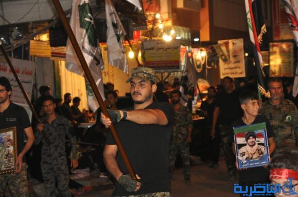 بالصور:الناصرية تحيي ذكرى ليلة العاشر من محرم الحرام 