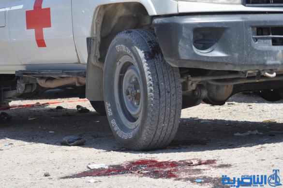 صور مروعة لتفجير الناصرية الارهابي