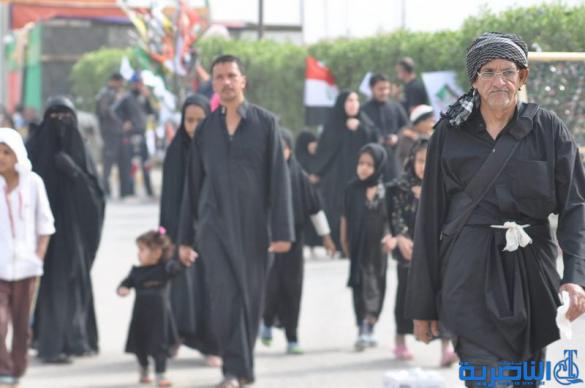 بالصور:الناصرية تستقبل وفود زائري أربعينية الإمام الحسين عليه السلام