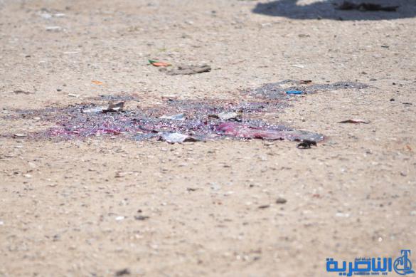 صور مروعة لتفجير الناصرية الارهابي