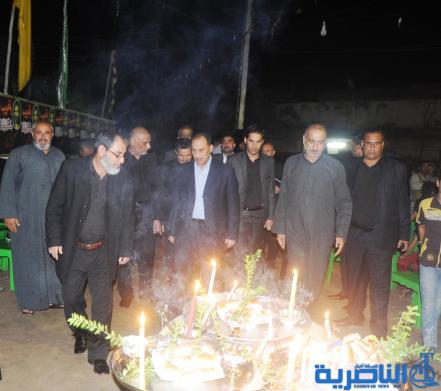 محافظ ذي قار يشارك عزاء مضيف مصطفى جمال الدين في سوق الشيوخ – تقرير مصور -
