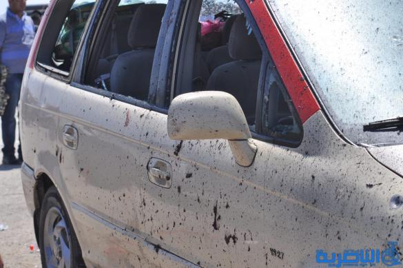 صور مروعة لتفجير الناصرية الارهابي