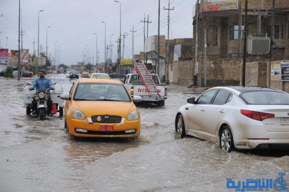 محافظ ذي قار يعلن توجيه الجهد الخدمي للسيطرة على ازمة المجاري - تقرير مصور -