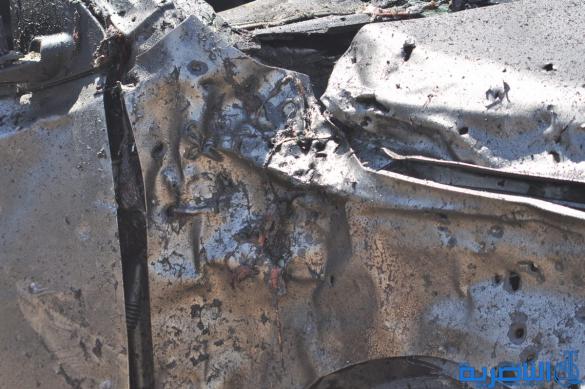 صور مروعة لتفجير الناصرية الارهابي