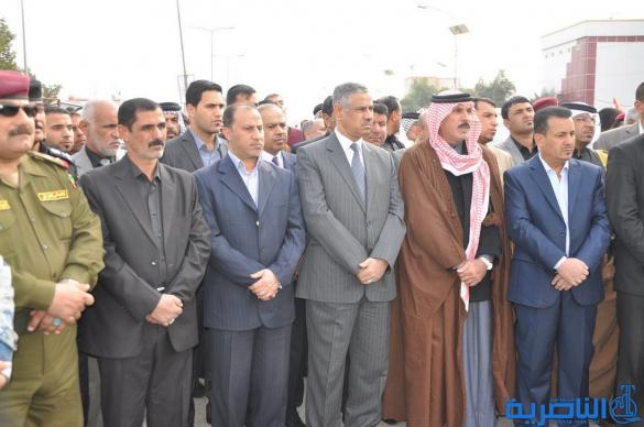 تشييع رسمي وشعبي كبير لاحد شهداء الناصرية في الحرب ضد داعش في الانبار – تقرير مصور –