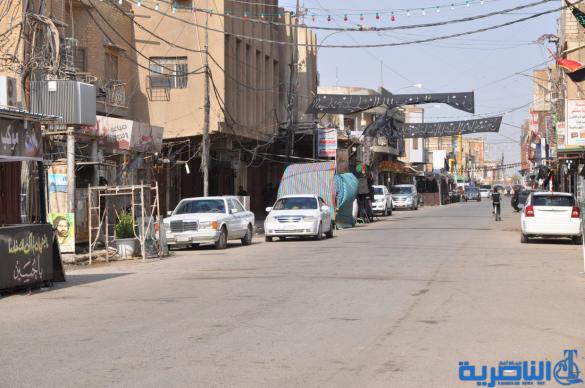 بالصور:الناصرية تغلق اسواقها في السابع من محرم
