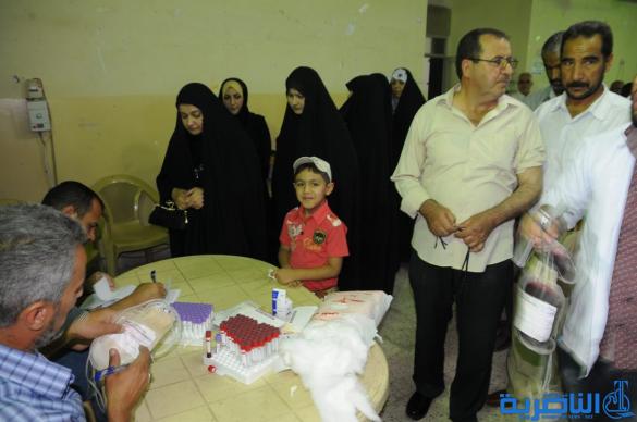 معلمو ذي قار ينظمون حملة للتبرع بالدم تلبية لنداء المرجعية – تقرير مصور –