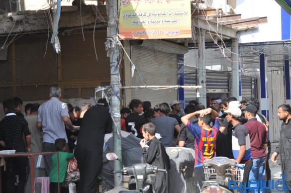 بالصور:الناصرية تغلق اسواقها في السابع من محرم