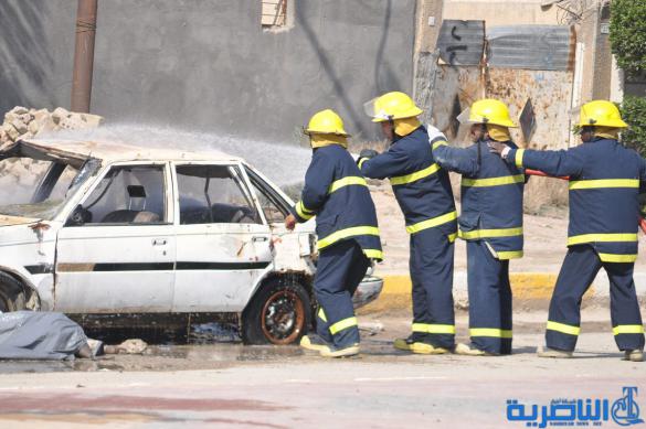شرطة ذي قار تنفذ تدريبا ميدانيا هو الاكبر من نوعه للتعامل مع مسرح الجريمة – تقرير مصور –
