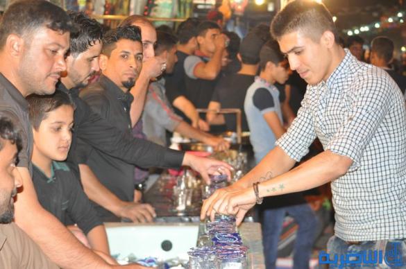 بالصور : الالاف يحيون ذكرى استشهاد الامام العباس بن علي عليهما السلام