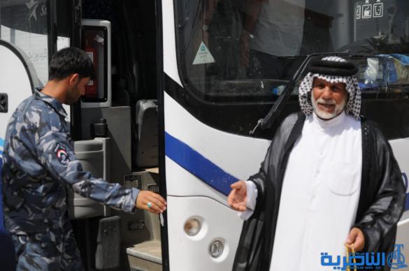 بالصور : كيف ودع شيوخ الناصرية أولادهم إلى ساحات الجهاد