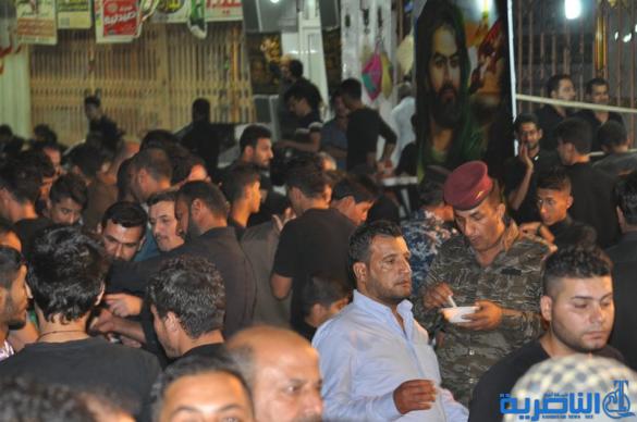بالصور : الالاف يحيون ذكرى استشهاد الامام العباس بن علي عليهما السلام