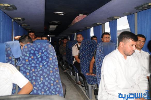 بالصور : كيف ودع شيوخ الناصرية أولادهم إلى ساحات الجهاد