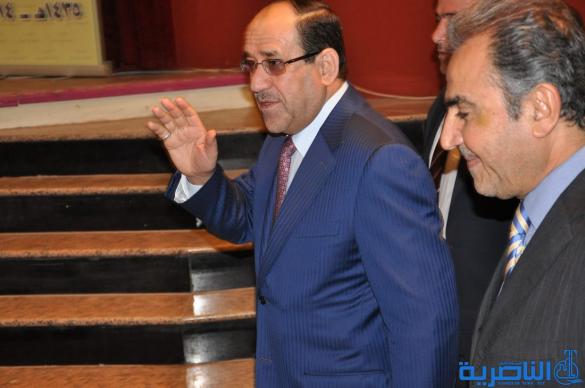 تقرير مصور عن زيارة رئيس الوزراء نوري المالي الى مدينة الناصرية