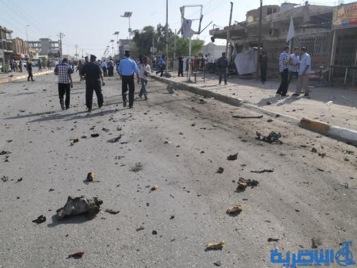 التقرير المصور الثاني عن انفجار العجلة المفخخة جنوب الناصرية