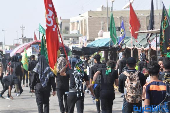 بالصور:حركة جموع الزائرين نحو كربلاء 