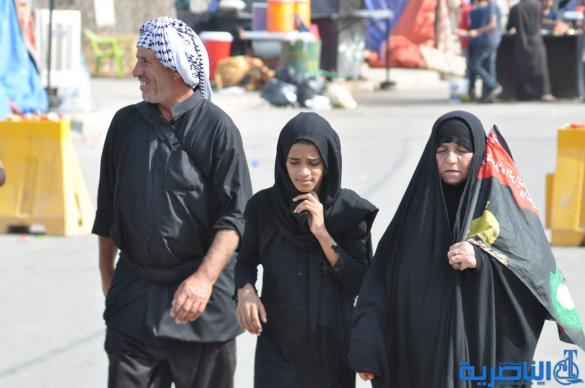 بالصور:حركة جموع الزائرين نحو كربلاء 