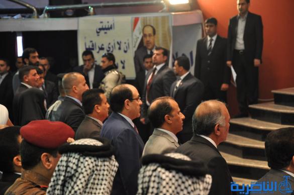 تقرير مصور عن زيارة رئيس الوزراء نوري المالي الى مدينة الناصرية