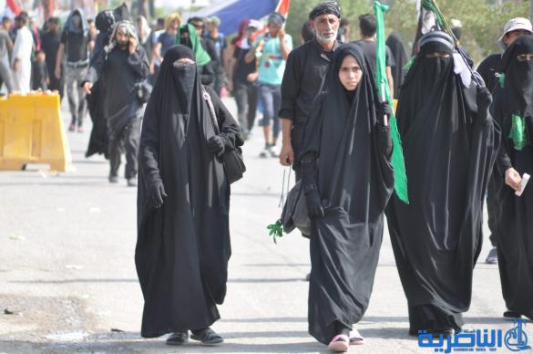 بالصور:حركة جموع الزائرين نحو كربلاء 