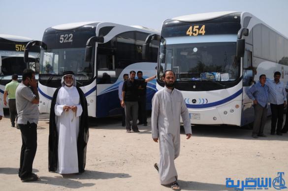بالصور : كيف ودع شيوخ الناصرية أولادهم إلى ساحات الجهاد