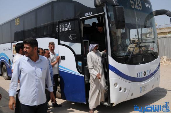 بالصور : كيف ودع شيوخ الناصرية أولادهم إلى ساحات الجهاد