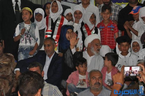  مبرات التضامن تحيي حفلها السنوي في يوم اليتيم في الناصرية -تقرير مصور -