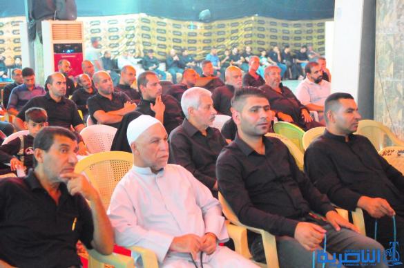 بالصور:المواكب الحسينية في الناصرية تحيي ذكرى ليلة العاشر من المحرم