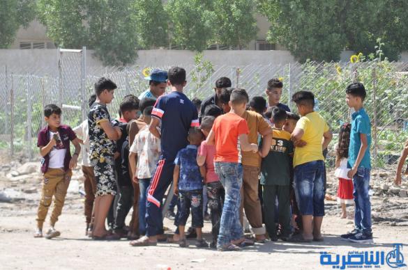 بالصور:مظاهر اول ايام عيد الفطر في مدينة الناصرية