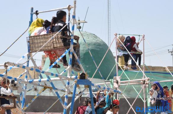 بالصور:مظاهر اول ايام عيد الفطر في مدينة الناصرية