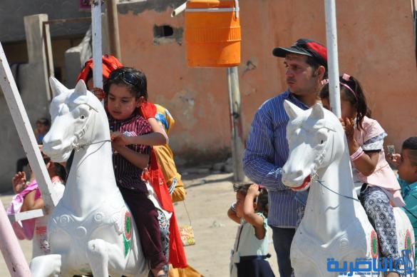 بالصور:مظاهر اول ايام عيد الفطر في مدينة الناصرية