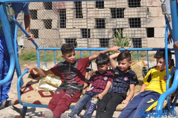 بالصور:مظاهر اول ايام عيد الفطر في مدينة الناصرية
