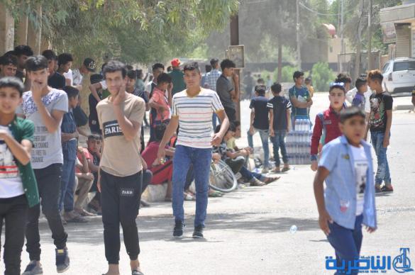 بالصور:مظاهر اول ايام عيد الفطر في مدينة الناصرية