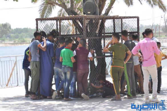 بالصور:مظاهر اول ايام عيد الفطر في مدينة الناصرية