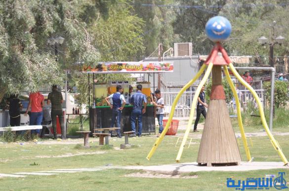 بالصور:مظاهر اول ايام عيد الفطر في مدينة الناصرية