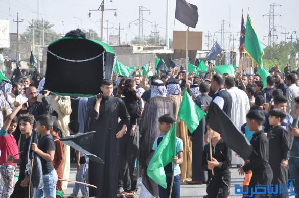 بالصور:الآلاف من الحشود المؤمنة تحيي ذكرى شهادة الإمام موسى الكاظم عليه السلام