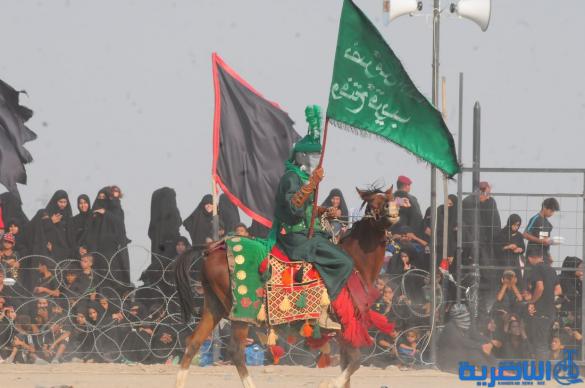 بالصور:الناصرية تحيي ذكرى عاشوراء بعرض تشابيه لواقعة الطف