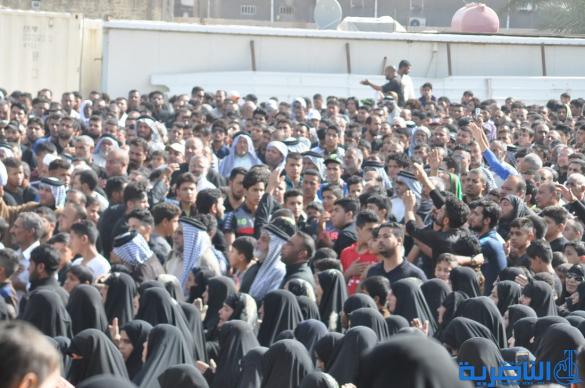بالصور:الآلاف من الحشود المؤمنة تحيي ذكرى شهادة الإمام موسى الكاظم عليه السلام