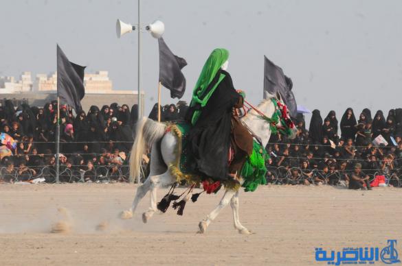 بالصور:الناصرية تحيي ذكرى عاشوراء بعرض تشابيه لواقعة الطف