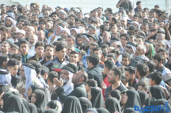 بالصور:الآلاف من الحشود المؤمنة تحيي ذكرى شهادة الإمام موسى الكاظم عليه السلام