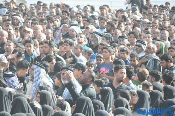 بالصور:الآلاف من الحشود المؤمنة تحيي ذكرى شهادة الإمام موسى الكاظم عليه السلام