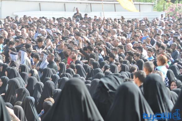 بالصور:الآلاف من الحشود المؤمنة تحيي ذكرى شهادة الإمام موسى الكاظم عليه السلام