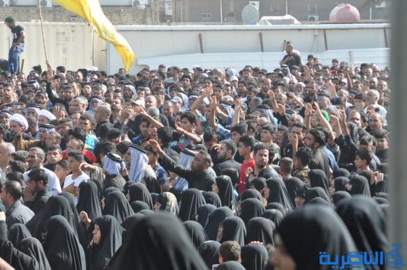 بالصور:الآلاف من الحشود المؤمنة تحيي ذكرى شهادة الإمام موسى الكاظم عليه السلام