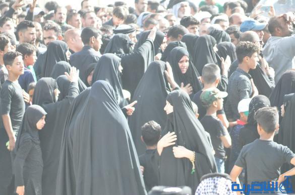 بالصور:الآلاف من الحشود المؤمنة تحيي ذكرى شهادة الإمام موسى الكاظم عليه السلام